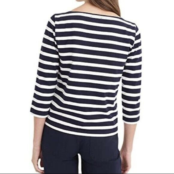 J. Crew Striped Boatneck Short - Picture 3 of 8